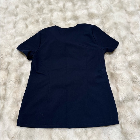 Figs Navy Blue Scrub Set, Size Small - Picture 3 of 6